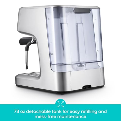 CASABREWS Ultra Espresso Machine, Barista Espresso Maker with Steam Wand