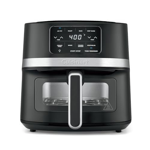 Cuisinart Air Fryer, 4.5-Quart Basket Fryer with 4 Cooking Functions to Air Fry, Roast, Bake, and Keep