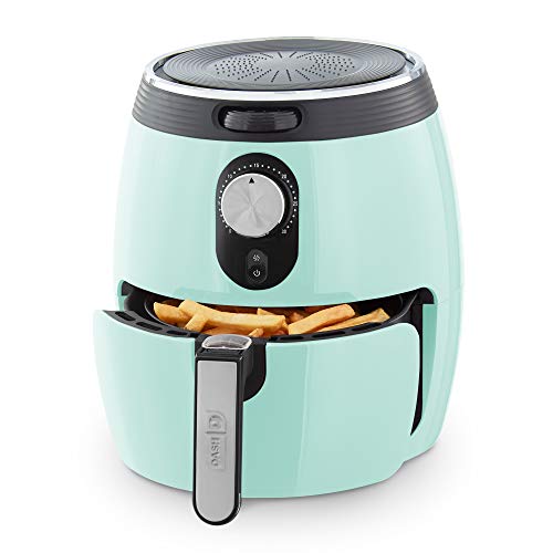 Dash Deluxe Air Fryer -Has AirCrisp Technology, Adjustable Temperature Control & Auto Shut-Off