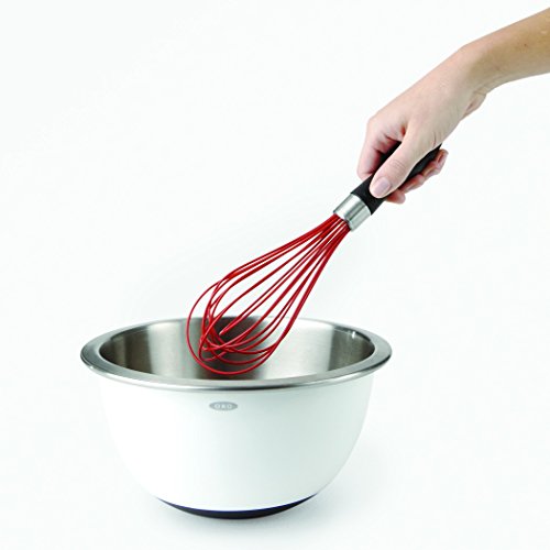 OXO Good Grips 11-Inch Silicone Balloon Whisk - Red