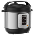 Sweetcrispy 16-in-1 Electric Pressure Cooker 6QT, 12-Preset Multi Cookers with Ceramic Pot, Slow Cook Rice Steamer Sauté Soup Yogurt Maker and More, Recipe Book
