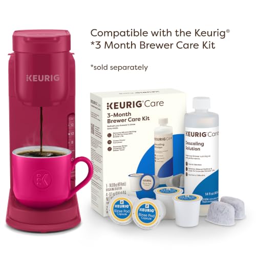 Keurig K-Express Single Serve K-Cup Pod Coffee Maker, 3 Brew Sizes, Strong Button Feature, 42oz Removable Reservoir, Island Berry