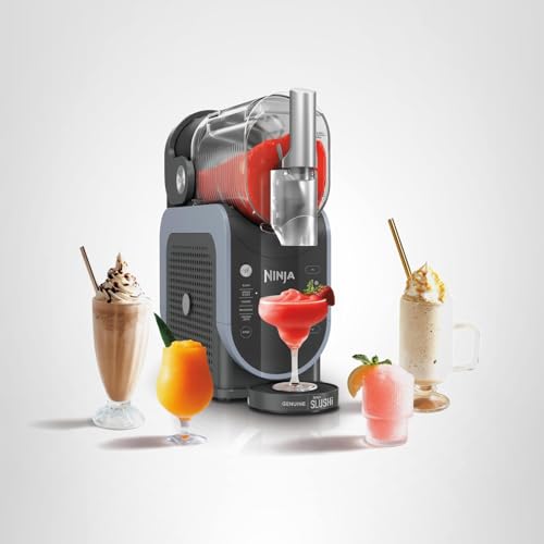 Ninja Slushi Frozen Drink and Slushie Machine, Rapid Chill Technology, 88 Oz Easy Fill Vessel, Dishwasher Safe Parts, Black, 1 Count