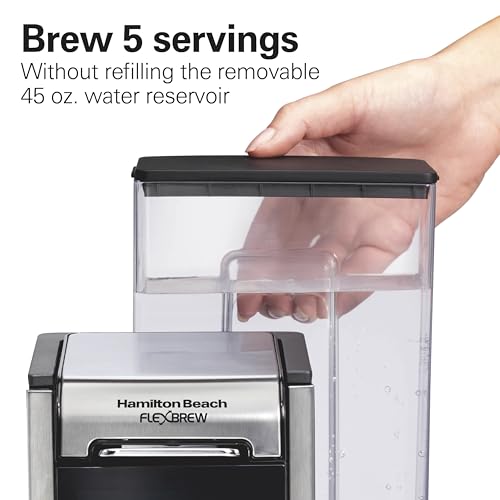 Hamilton Beach FlexBrew Advanced 4-in-1 Single Serve Coffee Maker