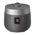 CUCKOO Twin Pressure Rice Cooker 6-Cup Uncooked / 12-Cup Cooked with Nonstick Inner Pot, Versatile Rice Maker & Warmer with 16 Menu Options, Open Cooking Mode, Voice Guide, Gray (CRP-ST0609FG)