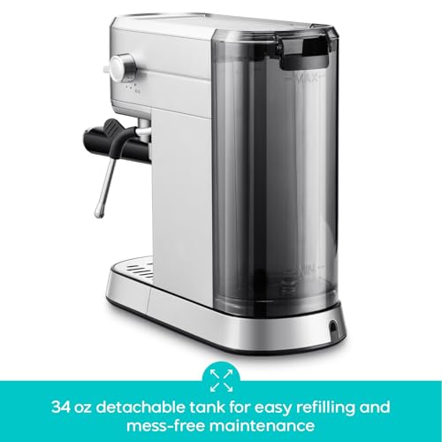 CASABREWS CM5418 Compact Espresso Machine with Milk Frothing Steam Wand