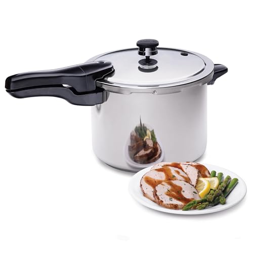 Presto 01362 6-Quart Stainless Steel Pressure Cooker