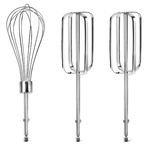 Hand Mixer Beaters Blender Replacement with Hand Mixers Whisk for Hamilton Beach Hand Mixers 62682RZ 62692 62695V 64699 Hand Mixer Egg Beaters Electric Mixer Whisk- 3 Pack