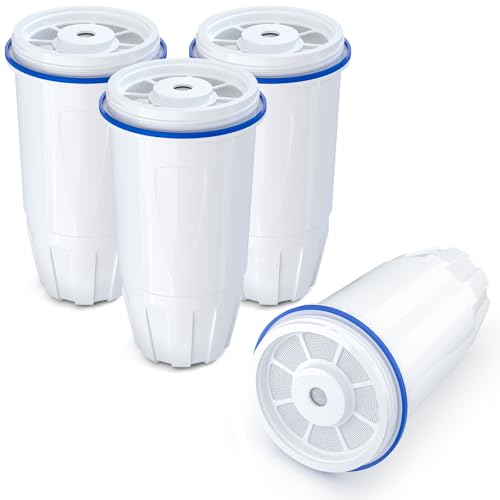 Upgraded Water Filter Replacement for Zero Pitcher and Dispenser ZR-001 ZR-004 ZP-006 ZR-017, Multi-Stage Filter System, Effectively Reducing Lead, Chromium, PFOA, and PFOS, Pack of 4, By DESENRUIS