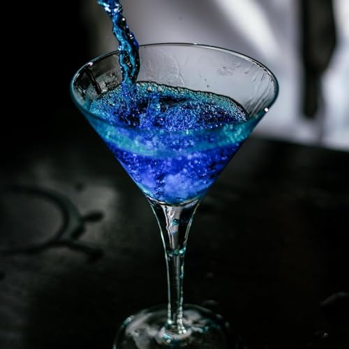 PARACITY Martini Glasses, Hand Blown Premium Martini Glasses, Perfect for Cocktails, Martinis (4)