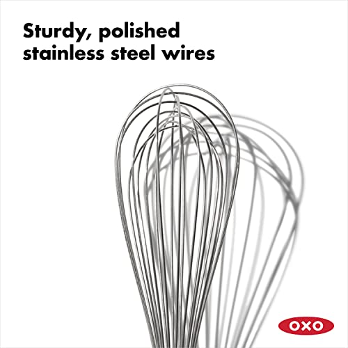 OXO Good Grips 11-Inch Better Balloon Whisk & Good Grips 9-Inch Whisk