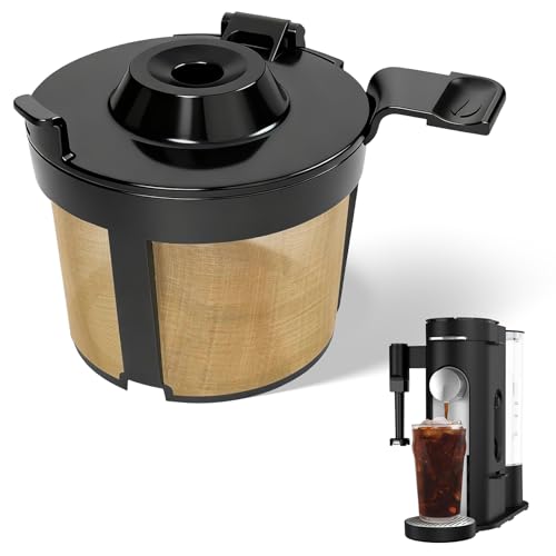 Coffee Filter, Permanent Coffee Maker Filter for Ninja PB051, PB040, PB041ST, Stainless Steel
