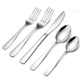 BEWOS 20 Piece Silverware Set - Stainless Steel Silverware Sets for 4 Include Spoon, Forks, Knives, Mirror Polished Flatware Set for Home, Kitchen, Restaurant, Dishwasher Safe