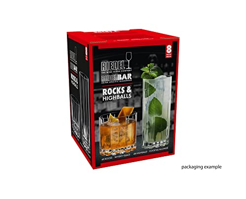 Riedel Drink Specific Glassware Rocks & Highballs, Set of 8
