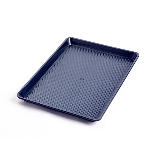 Blue Diamond Bakeware Diamond Infused Ceramic Nonstick, 18" x 13" Half Cookie Sheet Baking Pan, Dishwasher and Freezer
