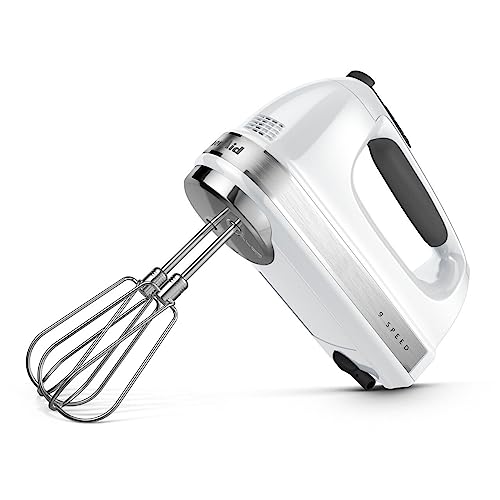 KitchenAid 9-Speed Hand Mixer - KHM926, White