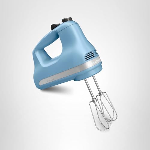 KitchenAid 5 Ultra Power Speed Hand Mixer, KHM512, Blue Velvet