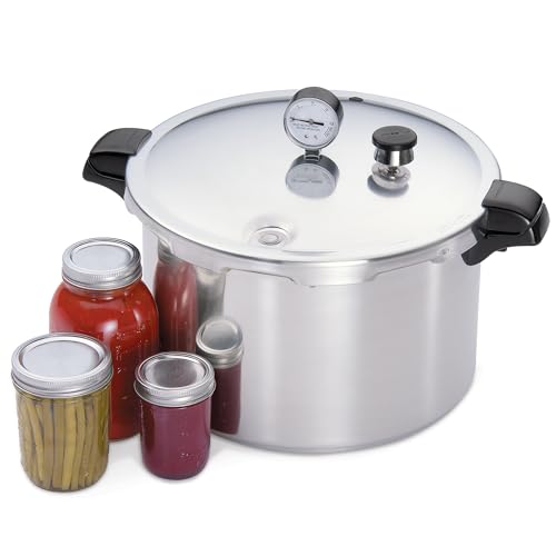 Presto 01755 16-Quart Aluminum canner Pressure Cooker, One Size, Silver