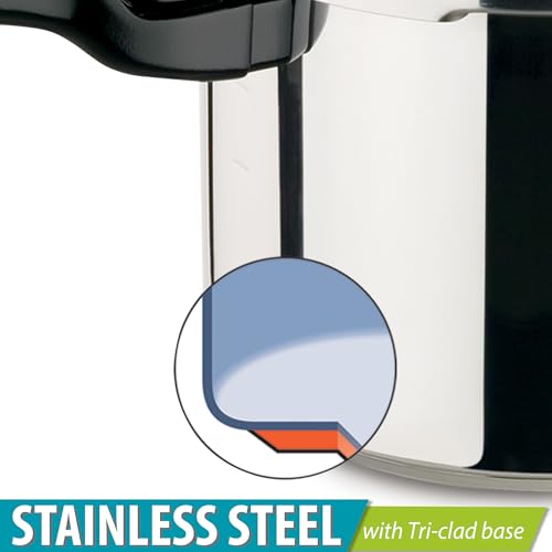 Presto 01362 6-Quart Stainless Steel Pressure Cooker