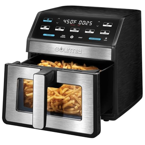 Gourmia 8-Quart Digital Air Fryer with Window & Light