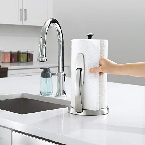 OXO Good Grips SimplyTear Paper Towel Holder Countertop for Kitchen