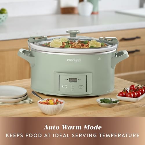 Crock-Pot® Design Series 7-Quart Programmable Slow Cooker, Desert Sage Green