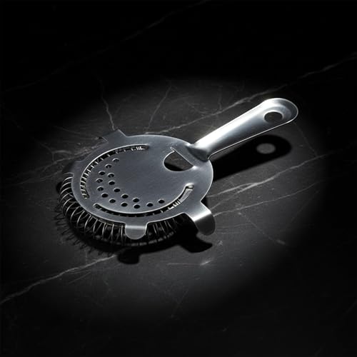Notana Hawthorne Strainer for Cocktails - Professional Bar Strainer - 4 Prong Design - Bartender Strainer for Shaker - Use for Cocktail Shakers with Strainer - Stainless Steel Strainer Set - 3 Pack