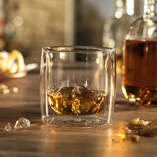 ZWILLING Sorrento 2-pc Double-Wall Tumbler Glass Set, 9-oz, 266ml, Clear