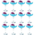 Vikko Martini Glass Set of 12, Bulk Martini Glasses 8.5 Ounce, Coupe Glasses with Stem, Cosmopolitan Glasses for Martini, Vodka and Cocktails