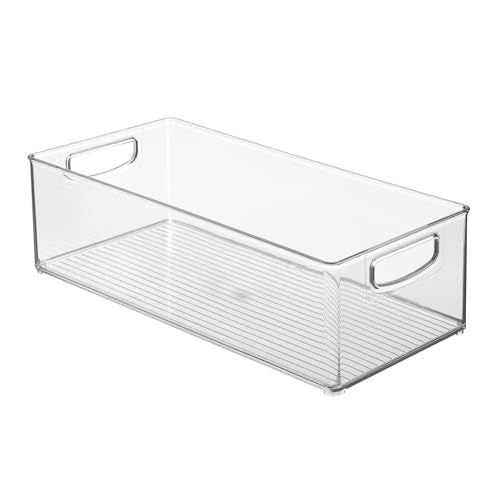 iDesign Stackable Storage Bin - Clear