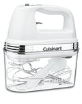 Cuisinart Power Advantage PLUS 9-Speed Hand Mixer, 220W-Motor Hand Blender Electric Mixer with 9 Speed Settings, Extra-Long Dishwasher-Safe Beaters, 3 Low Mixing Speeds, Storage Case, HM-90S, White