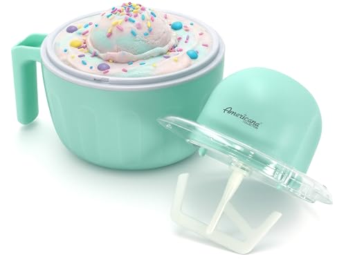 Americana Collection Elite Pint Perfect EIM1205M 1 Pint Ice Cream Maker Freezing Mug, Frozen Yogurt, Sorbet, Gelato