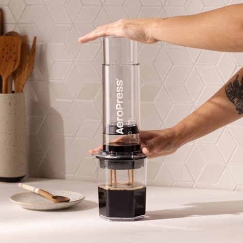 AeroPress XL Flow Control Filter Cap, Prevents Drip-Through for Full Control Over Grind Size & Time, Brew Classics, Espresso Style, Lattes, Cold Brew & More, Fits XL Size AeroPress Manual Coffee Maker