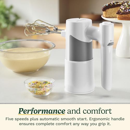 Cuisinart 5 Speed Hand Mixer, HM-150, White