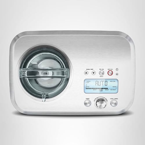 Breville Smart Scoop Ice Cream Maker BCI600XL, Brushed Stainless Steel