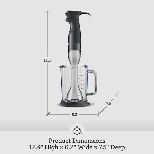 Breville BSB510XL Control Grip Immersion Blender, Brushed Stainless Steel
