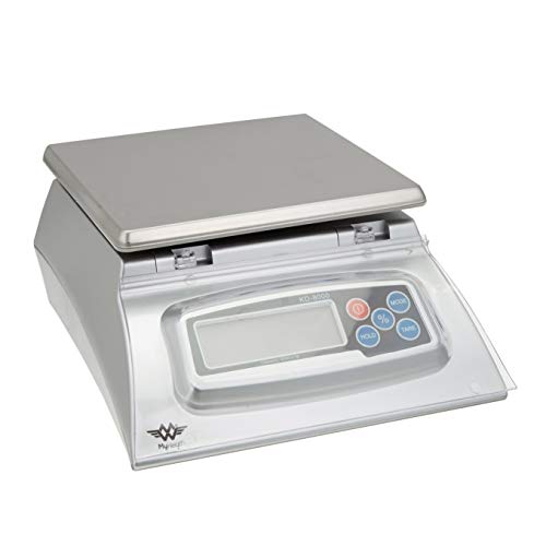 Bakers Math Kitchen Scale by My Weight - KD8000, Silver