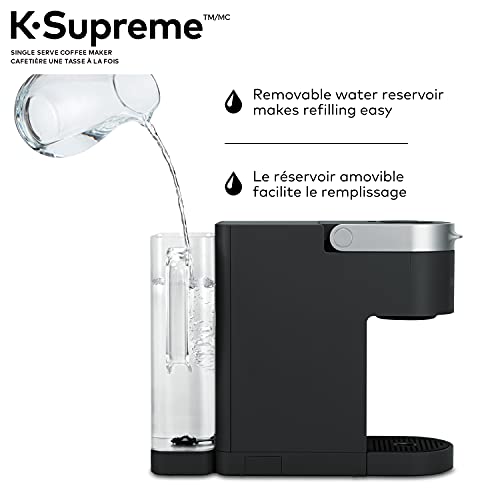 Keurig K-Supreme Coffee Maker, Single Serve K-Cup Pod Coffee Brewer, With MultiStream Technology, 66 Oz Dual-Position Reservoir