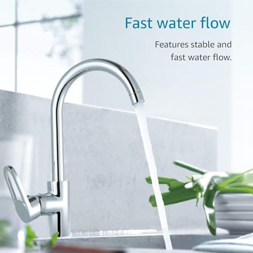 AQUA CREST FQK2J Under Sink Water Filter, Replacement for GE FQK2J, FQK1K, Compatible with GE GXK255TBN, NSF/ANSI 42 372 Certified, 1320 Gallons Dual Flow Drinking Water Replacement Filters, 2 Pack