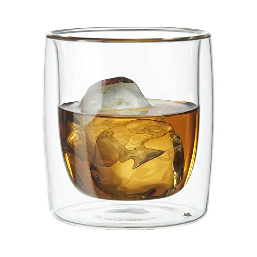 ZWILLING Sorrento 2-pc Double-Wall Tumbler Glass Set, 9-oz, 266ml, Clear