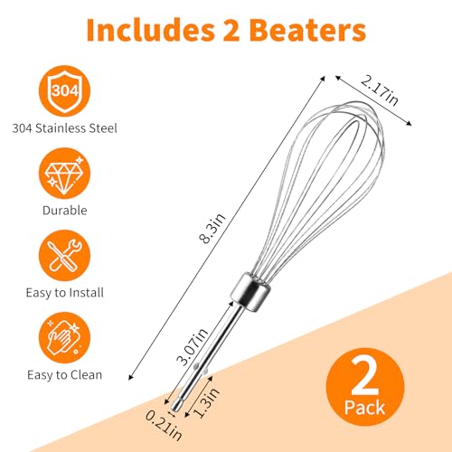 Hand Mixer Beater Blades Compatible with Oster,1Pair