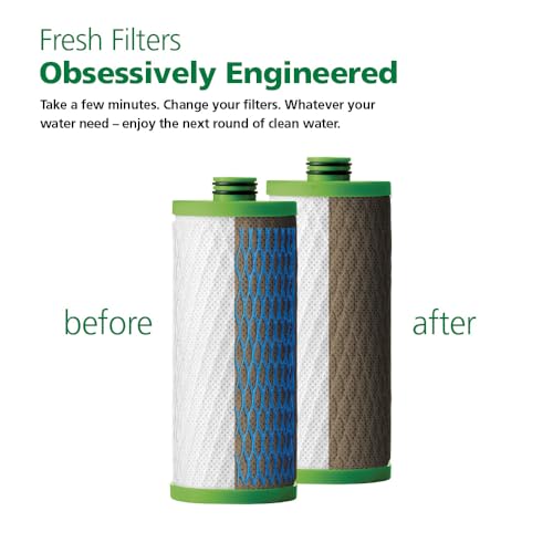 AO Smith Claryum 2-Stage Filter Replacement - NSF Certified - Reduces PFAS, Lead & Chlorine in Drinking Water - Replace Every 6 Months - AO-US-200-R