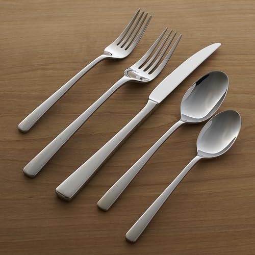 Oneida B1013020Al20 Doublet 20 Piece Everyday Flatware Set, Service For 4