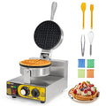Dyna-Living Commercial Waffle Maker Restaurant, 1200W Professional Waffle Maker Commercial Waffle Iron Non-stick Classic Waffle Machine Electric Waffle Bowl Maker for Home, Hotel