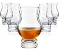 Whiskey Glasses Set of 6 - Clear Mint Julep Shot Glass Bar Gift Sake Sets, Old Fashioned Brandy Snifter Drinking Glasses Whisky Glass for Scotch Bourbon Liquor Tequila Gin Tonic Cognac Vodka Cocktail