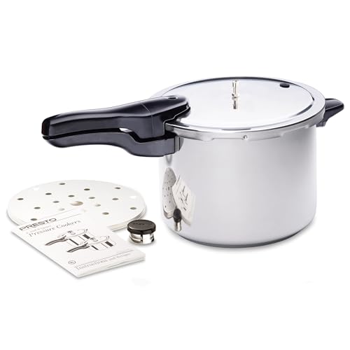 Presto 01362 6-Quart Stainless Steel Pressure Cooker