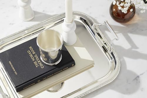 Reed And Barton 896102 Rectangle Silverplate Tray With Handles