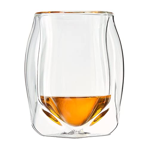 NORLAN WHISKY GLASS (Clear Single Glass with Polishing Cloth)