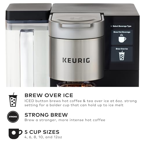 Keurig K-2550 Medium Business Single Serve Coffee Maker, 110 oz Water Reservoir, Silver/Black