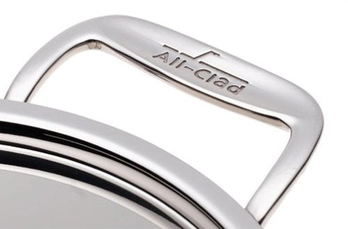 All-Clad Specialty Stainless Steel Universal Steamer for Cooking 3 Quart Food Steamer, Steamer Basket Silver